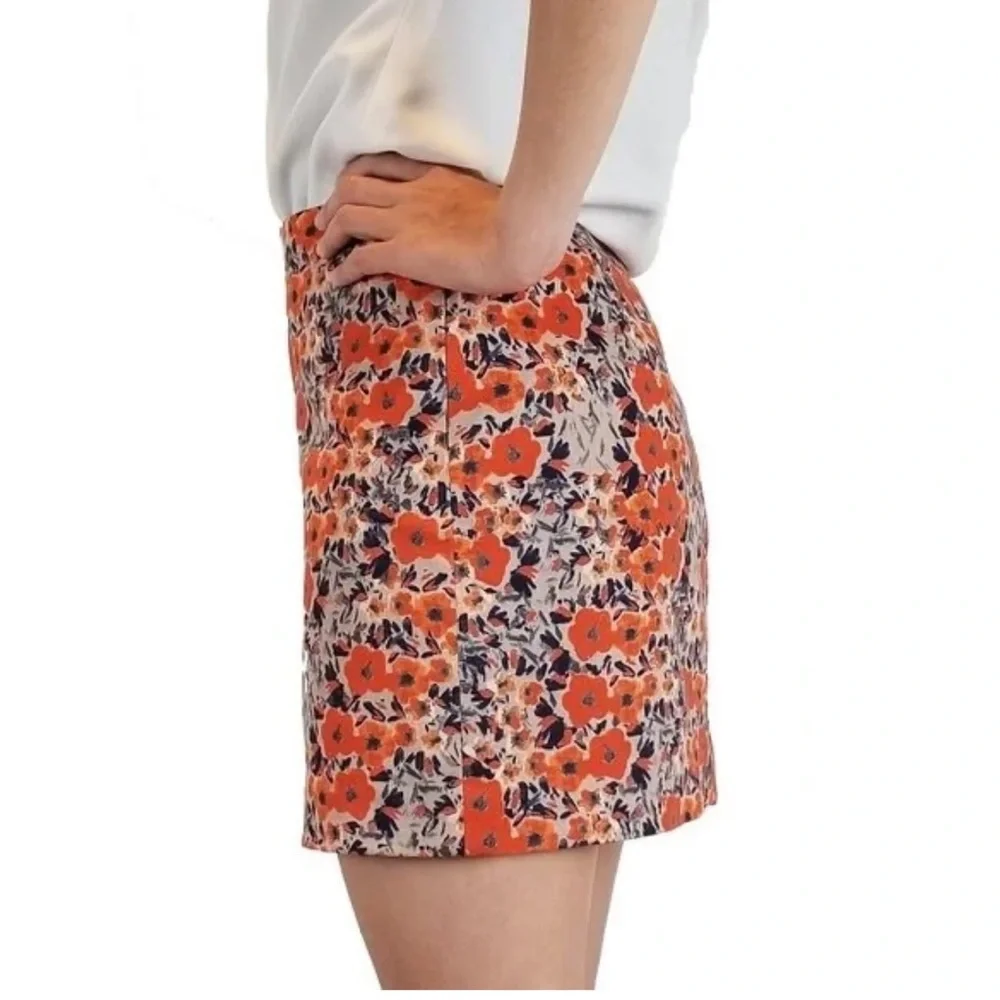 Club Monaco rowan  floral Skirt NWOT‎